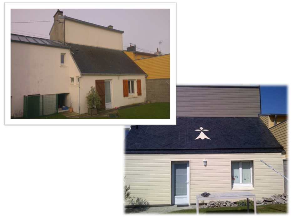 Rénovation et bardage près de Brest Rénovation et bardage près de Brest