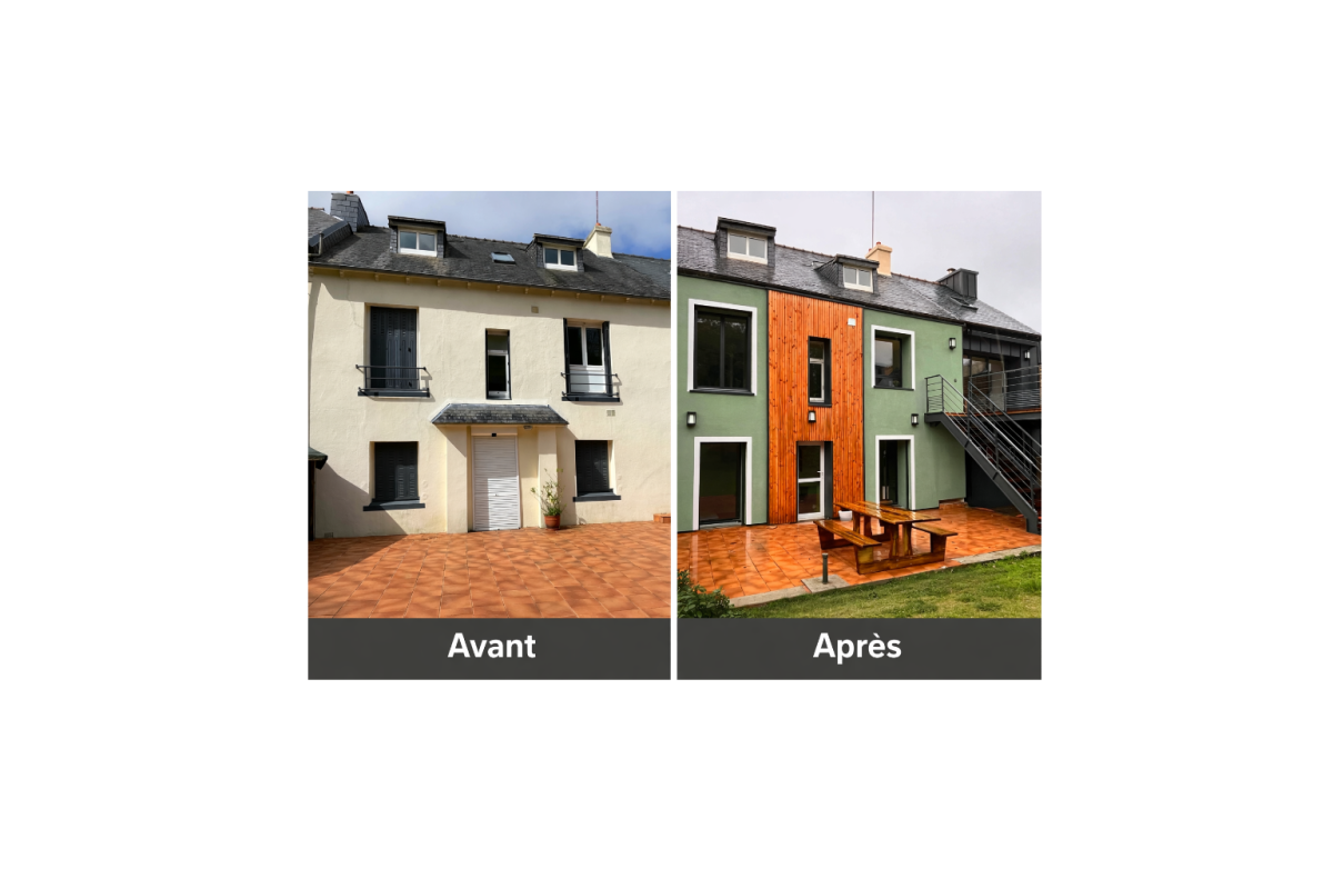 Isolation ext&eacute;rieure sur Brest