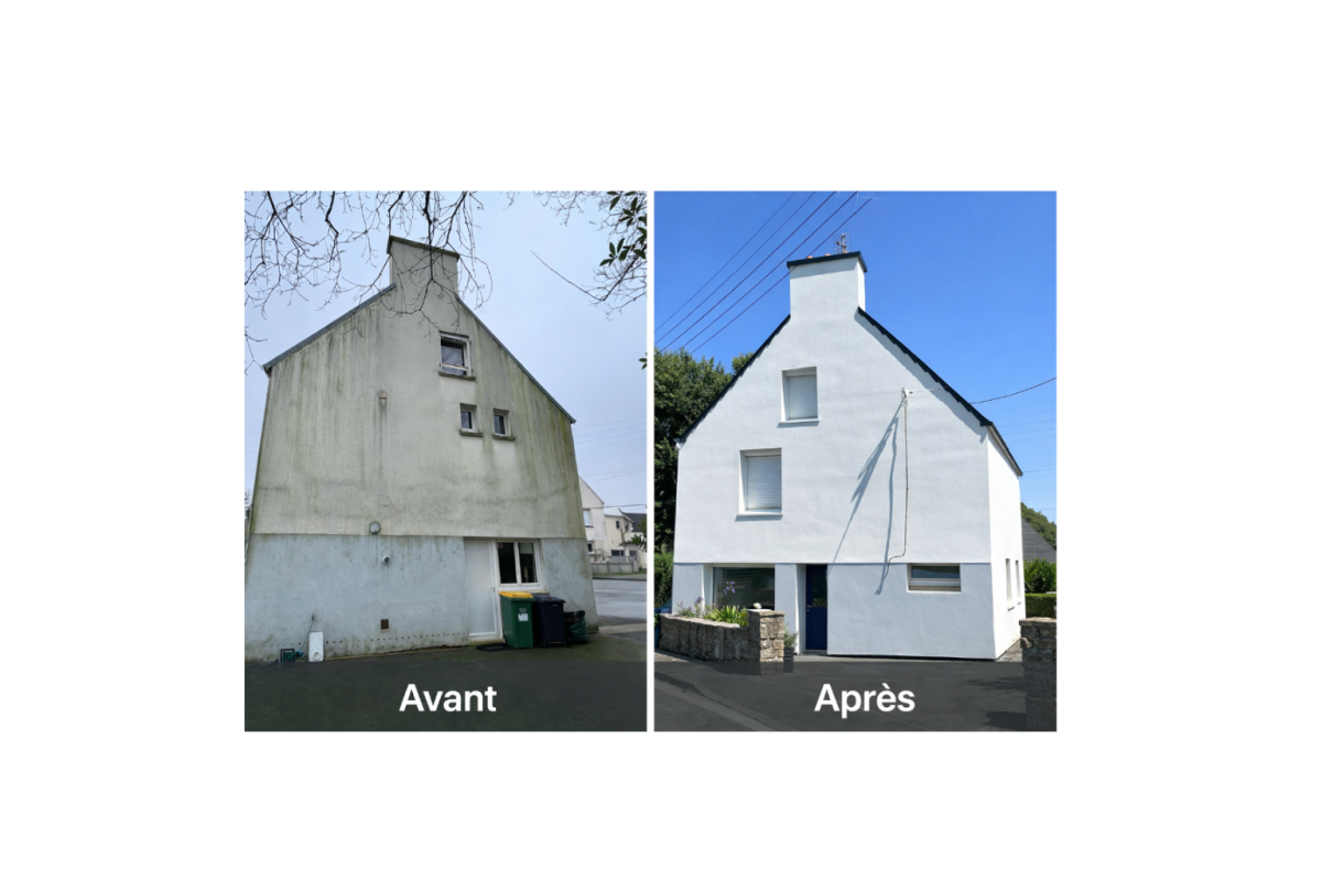 Isolation thermique par l'ext&eacute;rieur &agrave; Brest