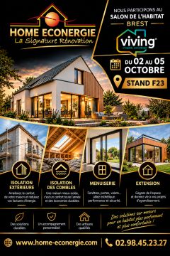 Présence sur le salon de l'habitat à Brest